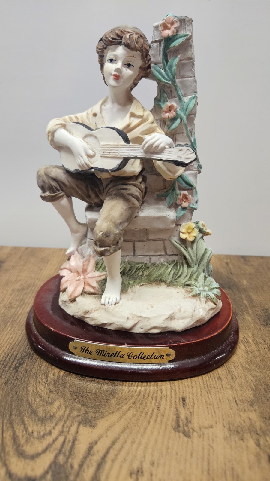 Napco Colonial Man with Lute Classic Gallery Collection Figurine C-6641 Napco Colonial Man with Lute Classic Gallery Collection Figurine C-6641