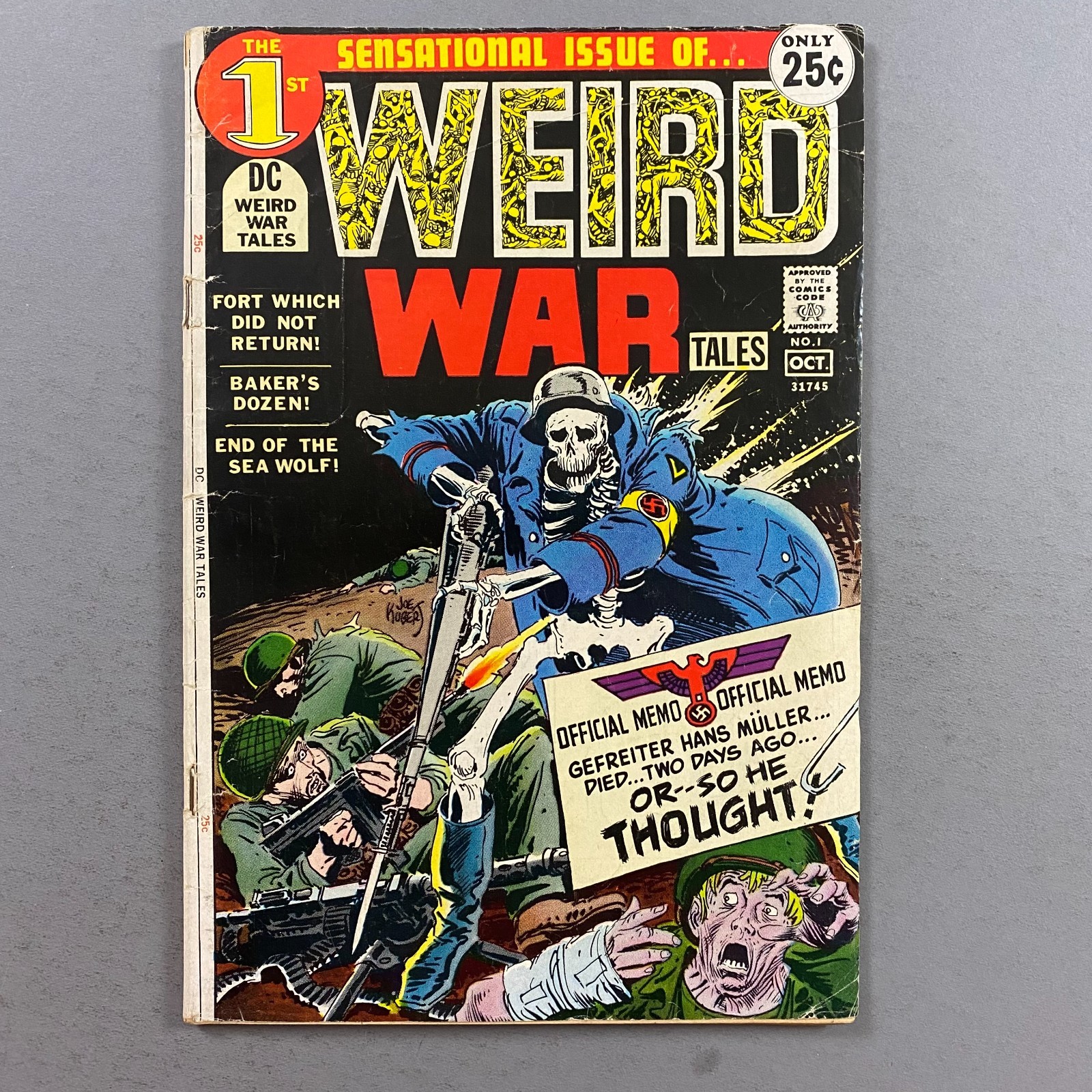 WEIRD WAR TALES 1 (1971, DC COMICS)