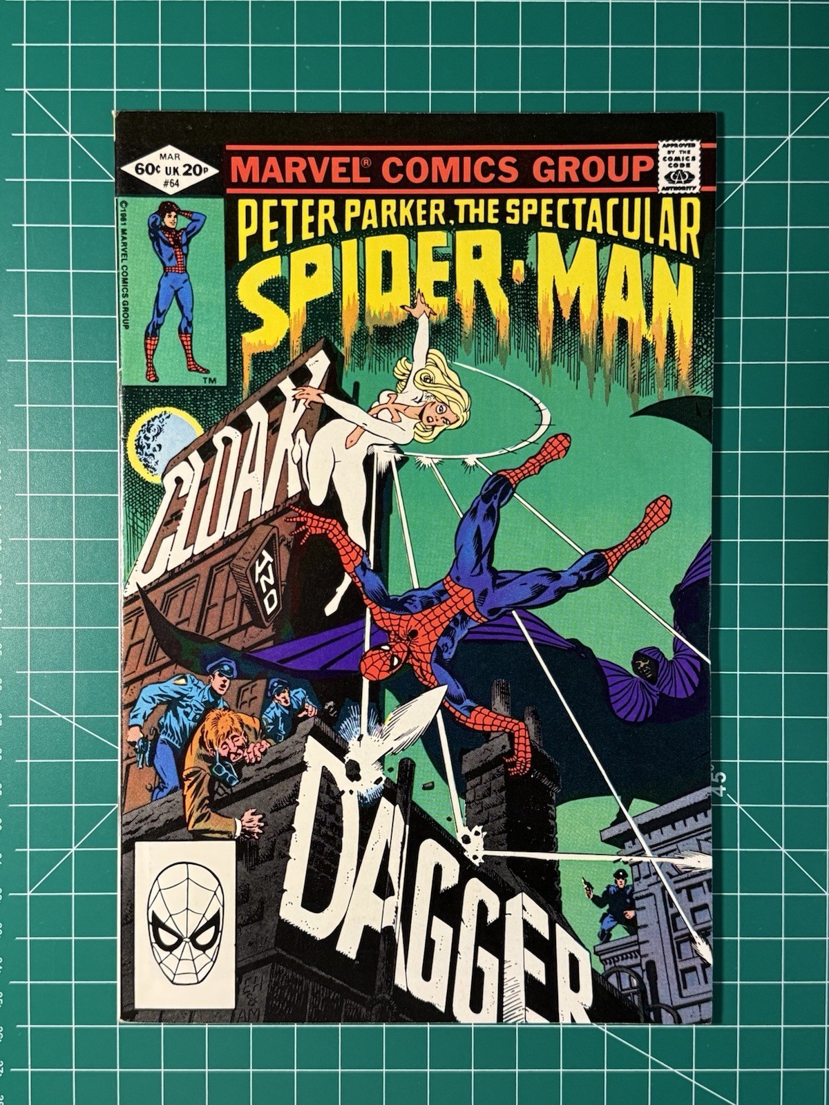 Spectacular Spider-Man #64 (1982) 1st Cloak & Dagger Marvel Comics VF