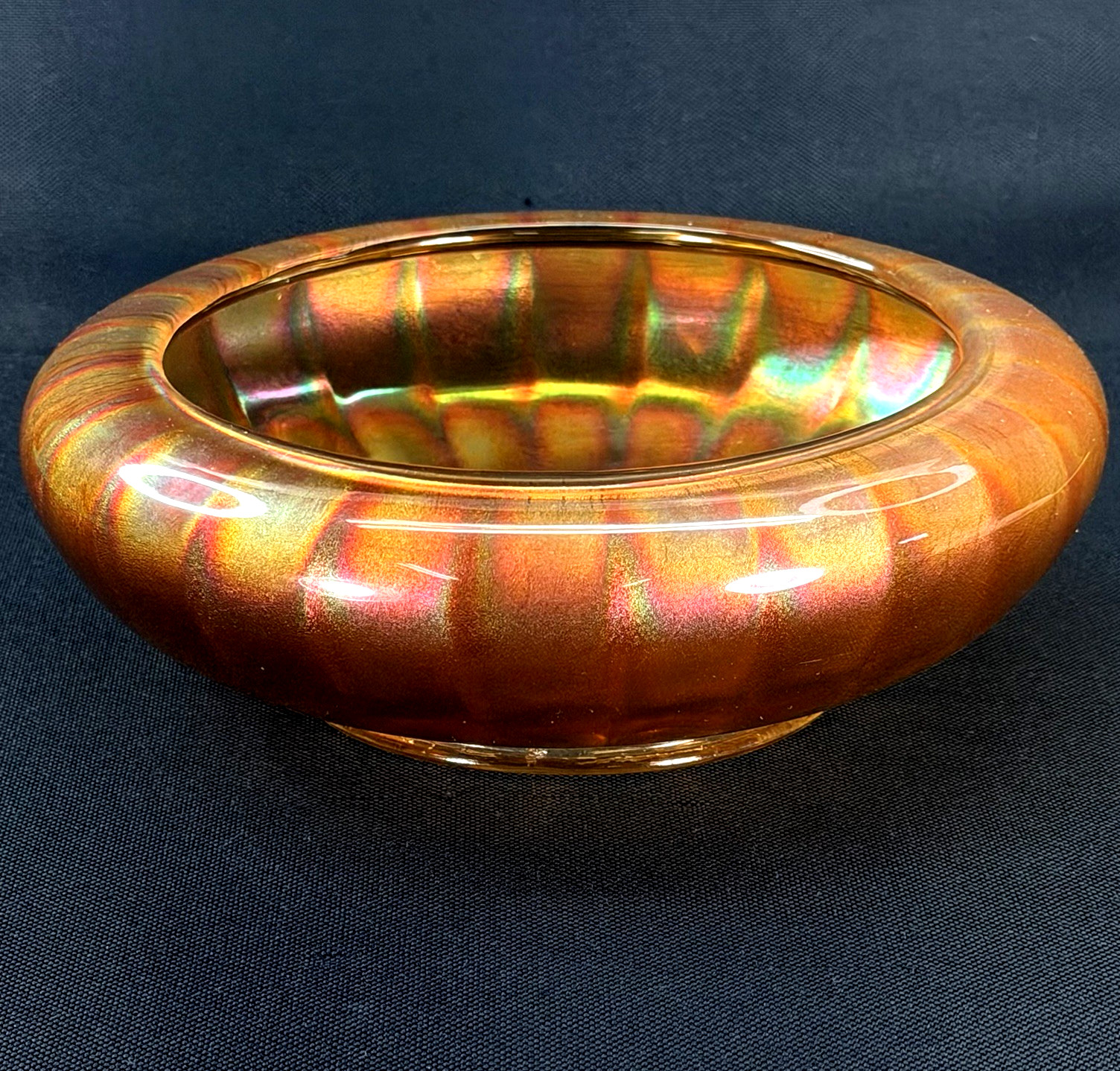 Vintage Imperial Carnival Glass Bowl