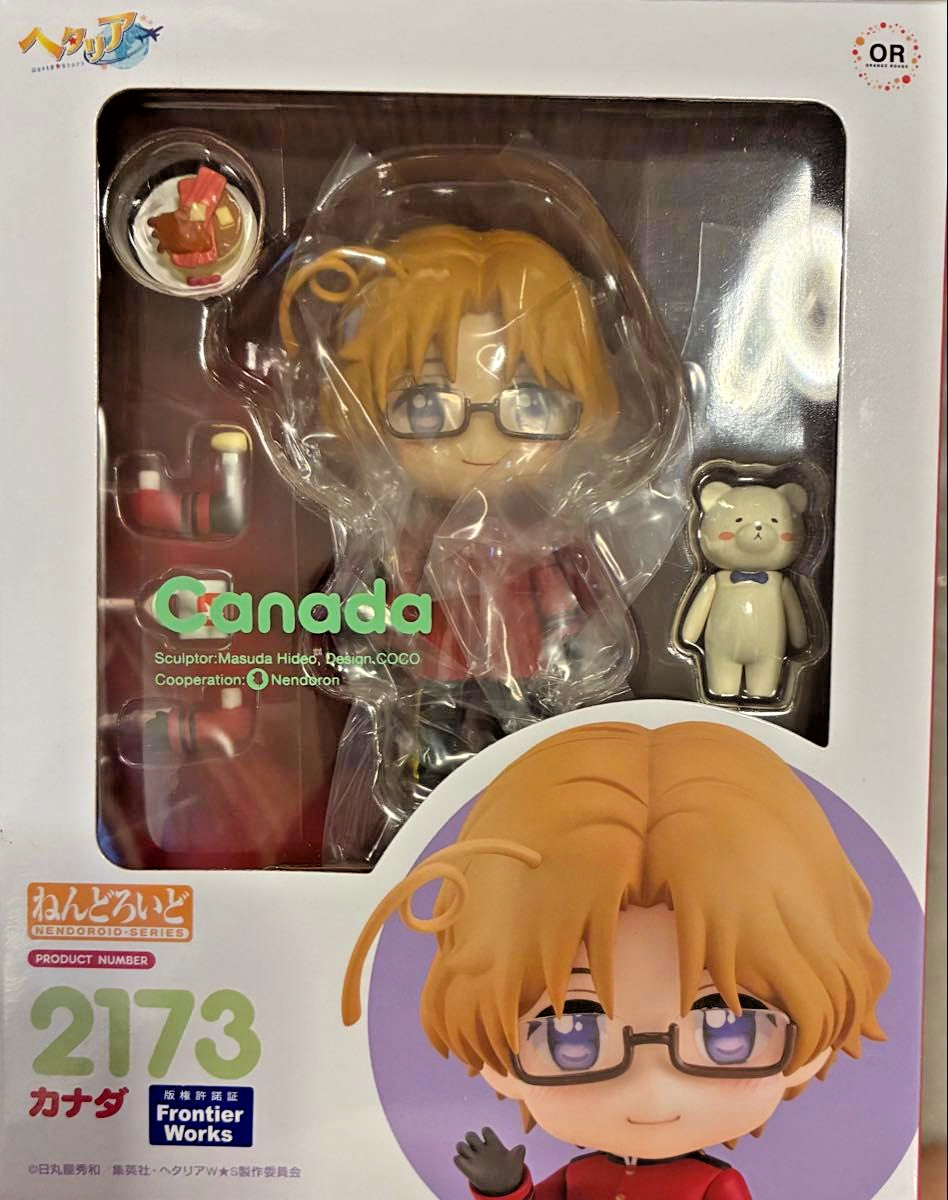 Nendoroid 2173 Canada Hetalia World Stars Orange Rouge Figure Unopened