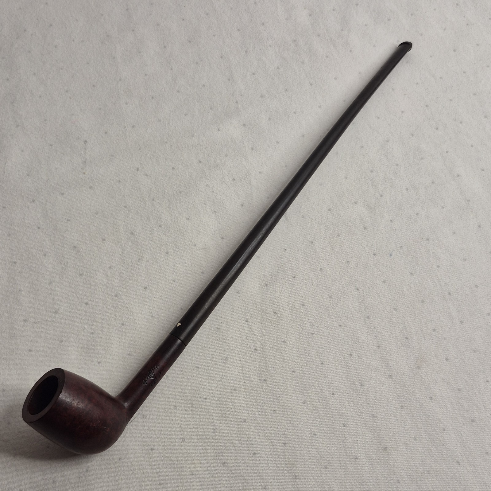 UNSMOKED Vintage WDC Milano Extra Churchwarden Tobacco Pipe Briar Wood 12