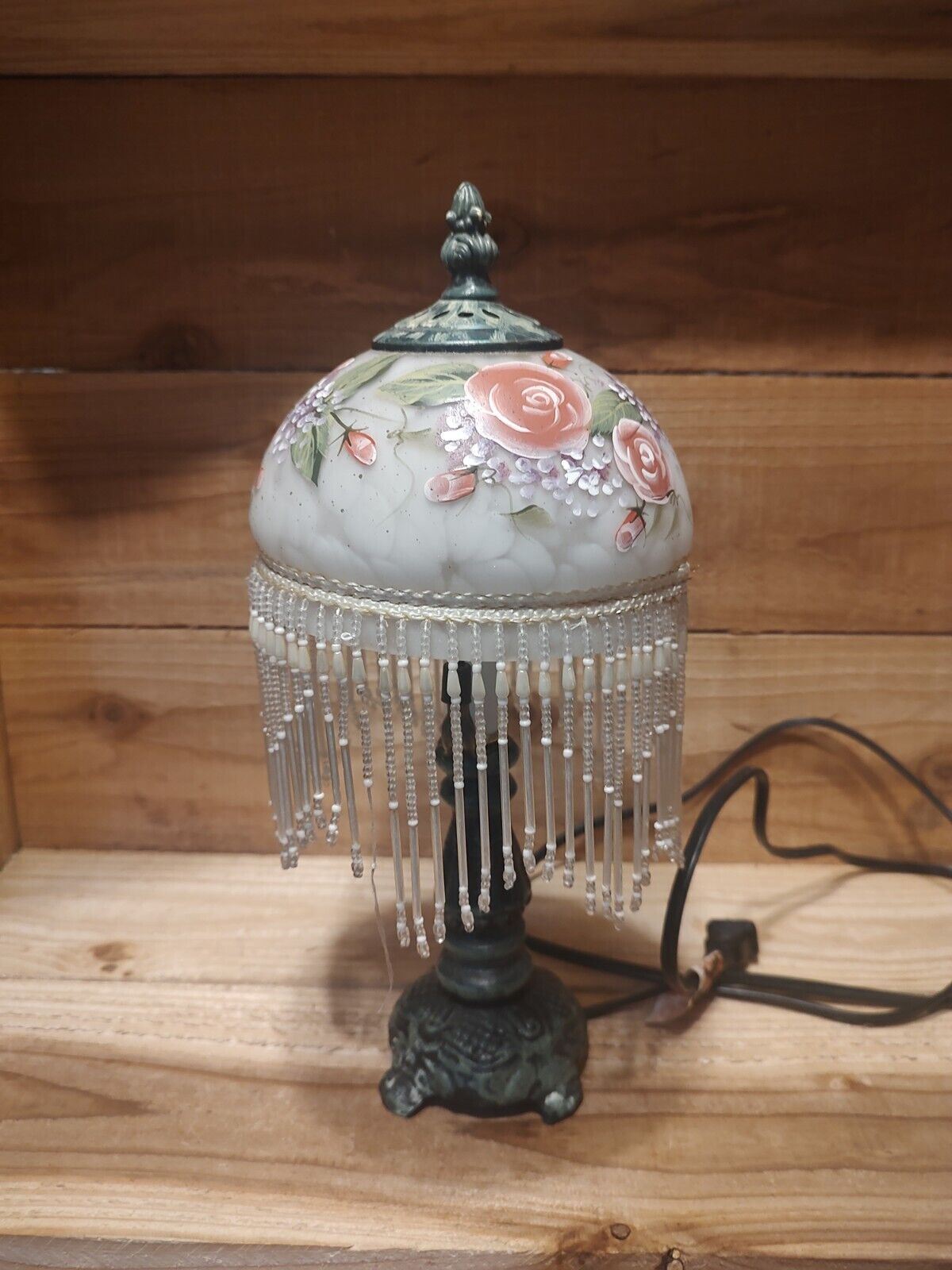Vintage Kenyield Lamp Hand Painted