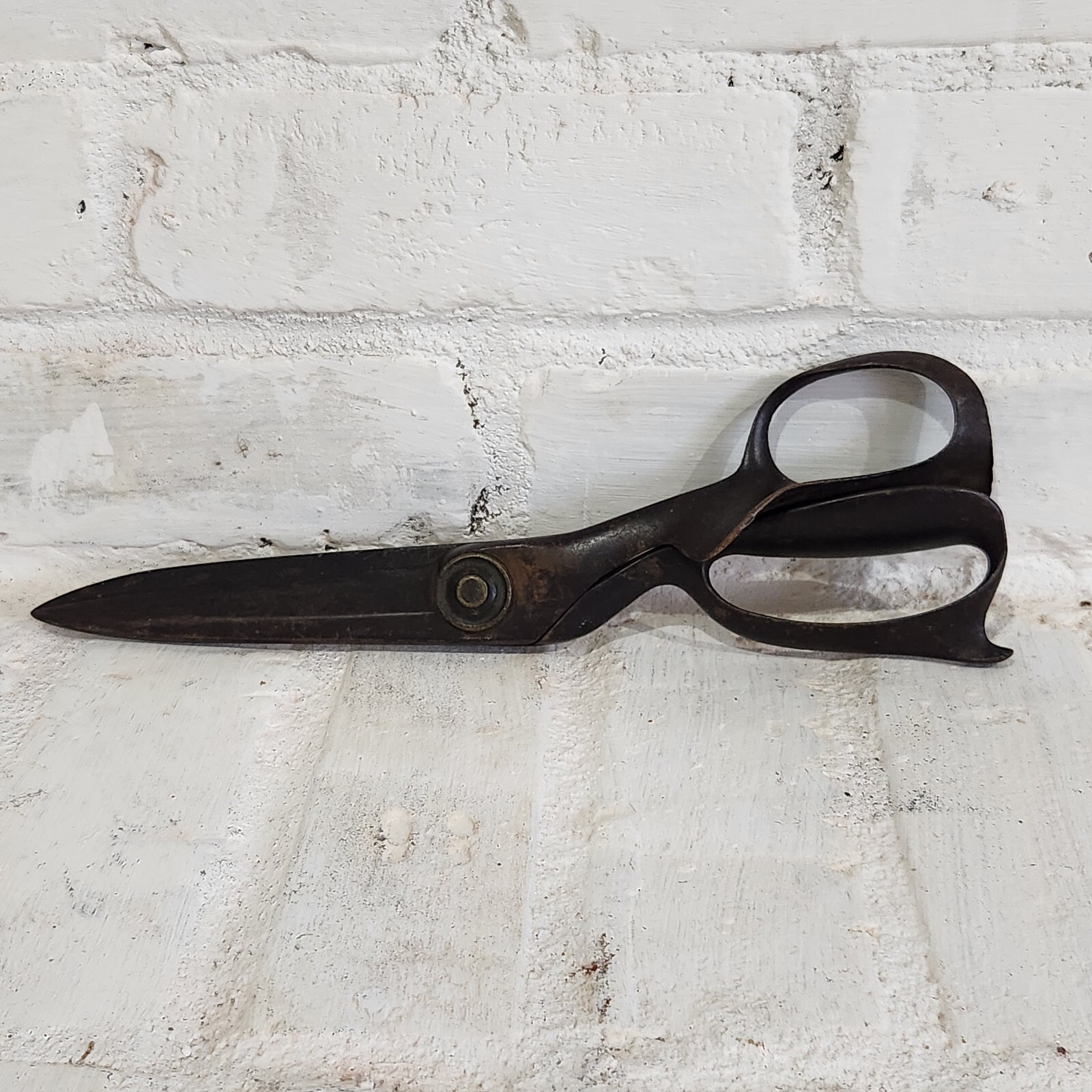 Antique Vintage 12” R Heinisch Inventor Newark NJ Steel Fabric Taylors Shears Antique Vintage 12” R Heinisch Inventor Newark NJ Steel Fabric Taylors Shears