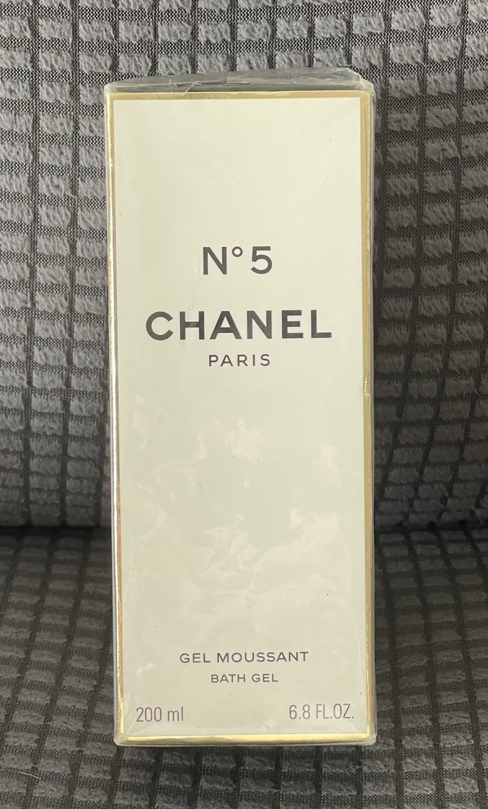 New Old Stock Sealed Chanel No. 5 Gel Moussant/Bath Gel -6.8 oz (200ml)