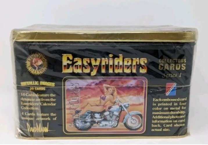 Easyriders Trading Cards Metallic Images Set Series box Vintage Limited Edition. Easyriders Trading Cards Metallic Images Set Series box Vintage Limited Edition.