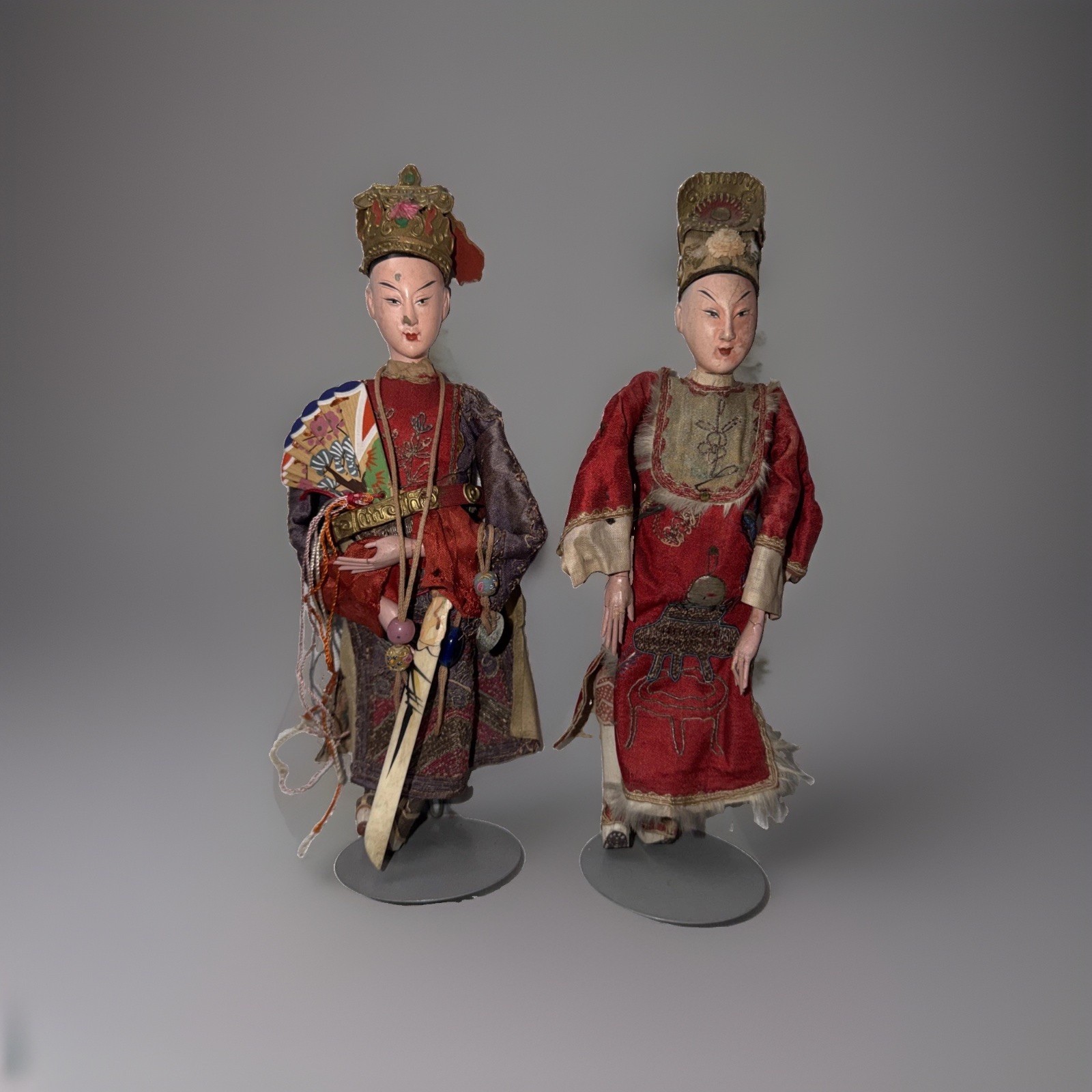 Antique Chinese Opera Dolls, Wedding