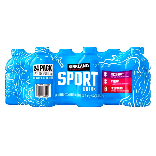 Kirkland Signature Sport Drink Variety Pack 24 Bottles 12 fl oz 