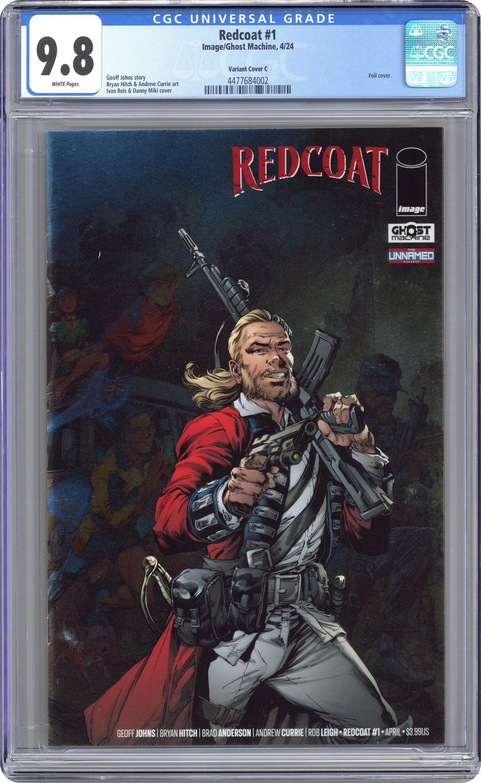 Redcoat 1C CGC 9.8 2024 4477684002