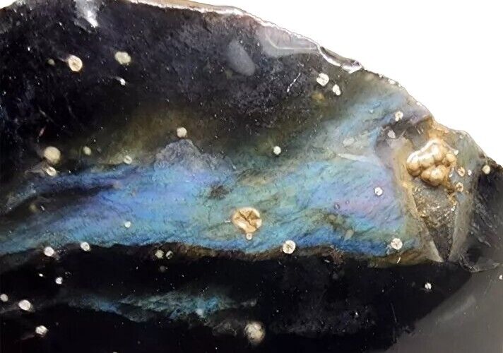 Mexican Velvet Obsidian - Beautiful Blue - Quality Rough. (67 grams)