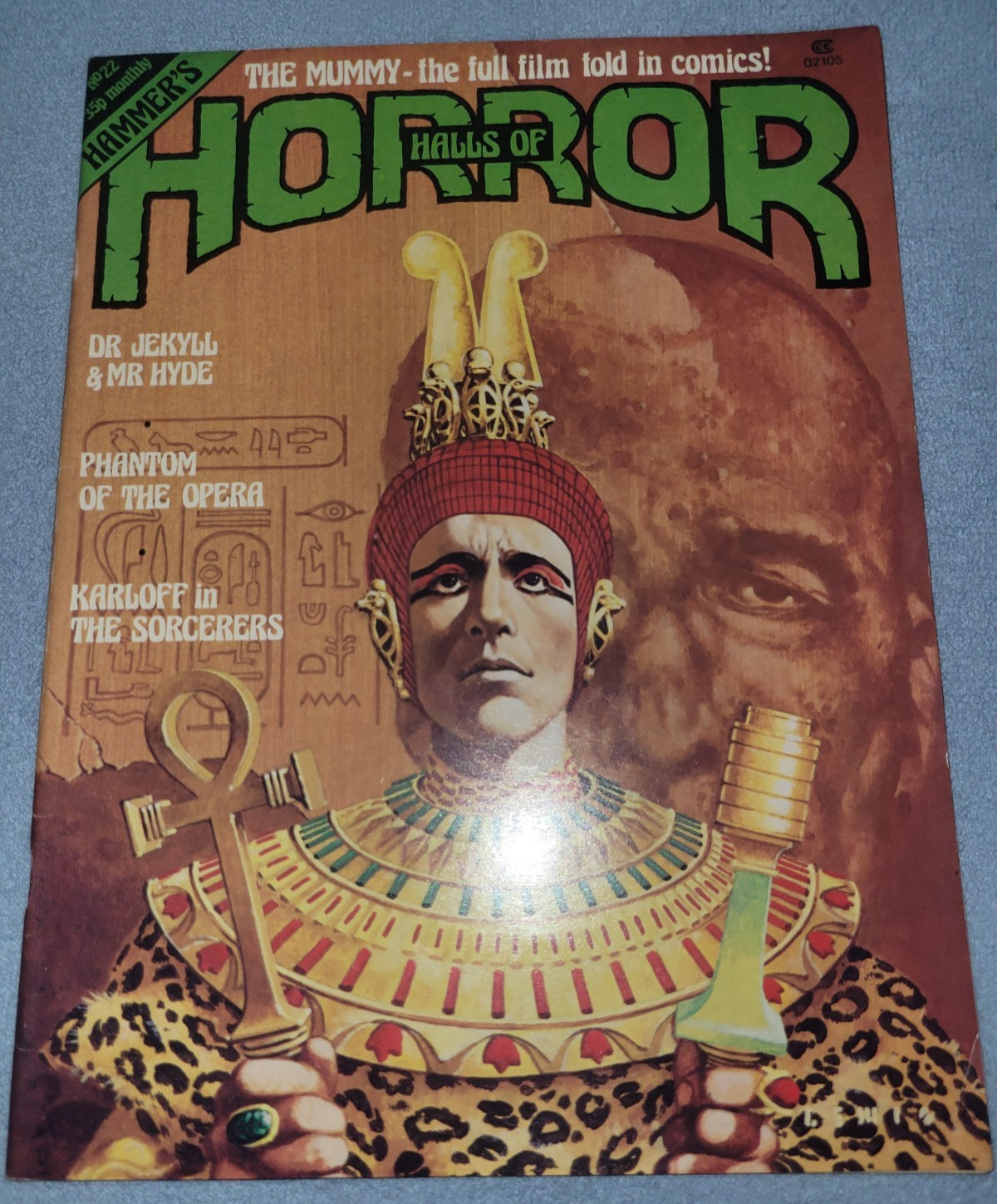HAMMER’S HALLS OF HORROR #22 (1978) **Horror Comics ++**