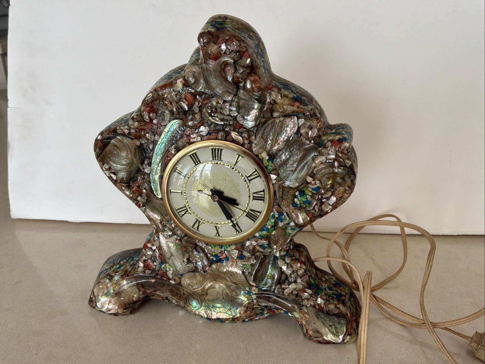 Vintage Lanshire Mantle Clock. Electric. 