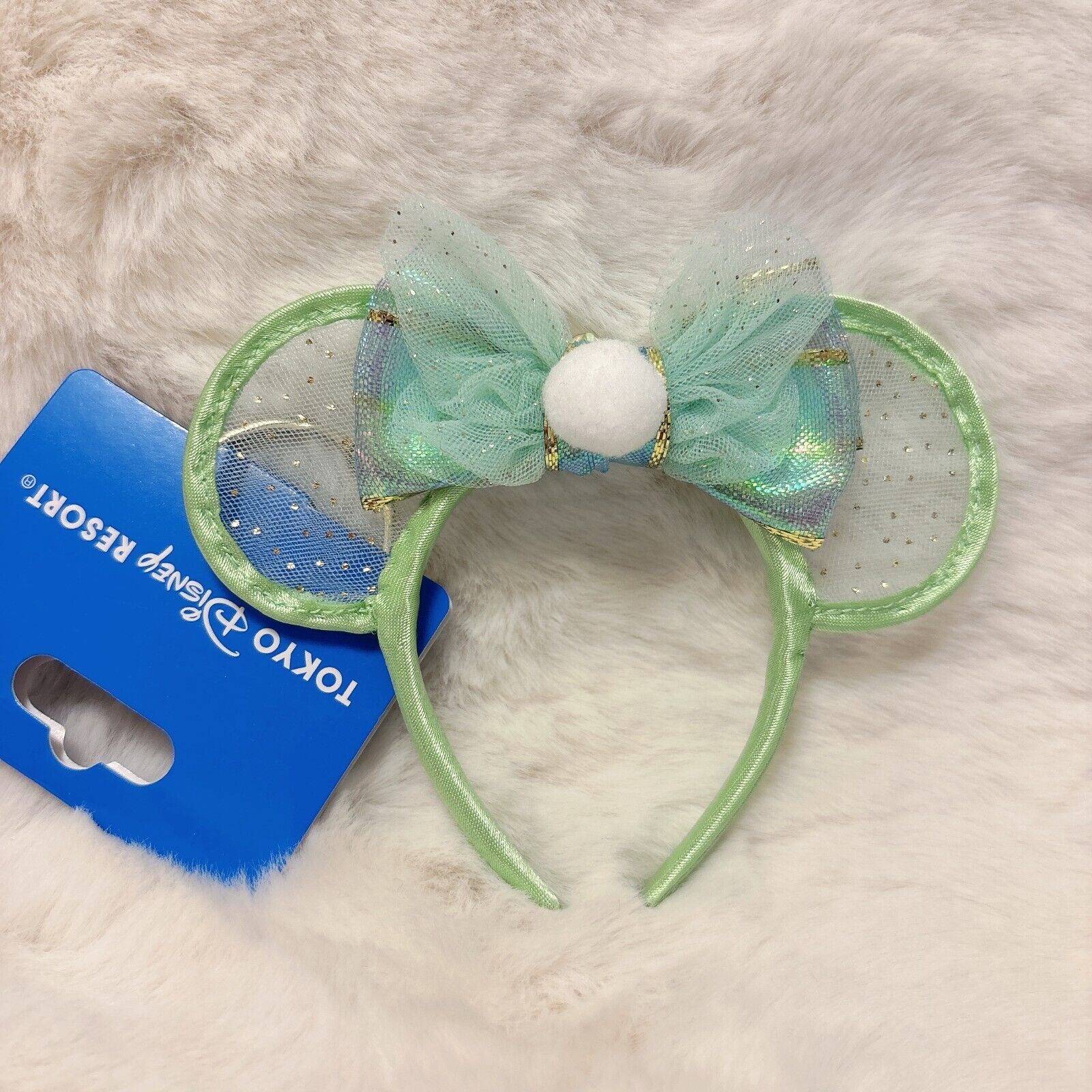 Japan Tokyo Disney Resort Key Chain Headband Tinker Bell Fantasy Springs