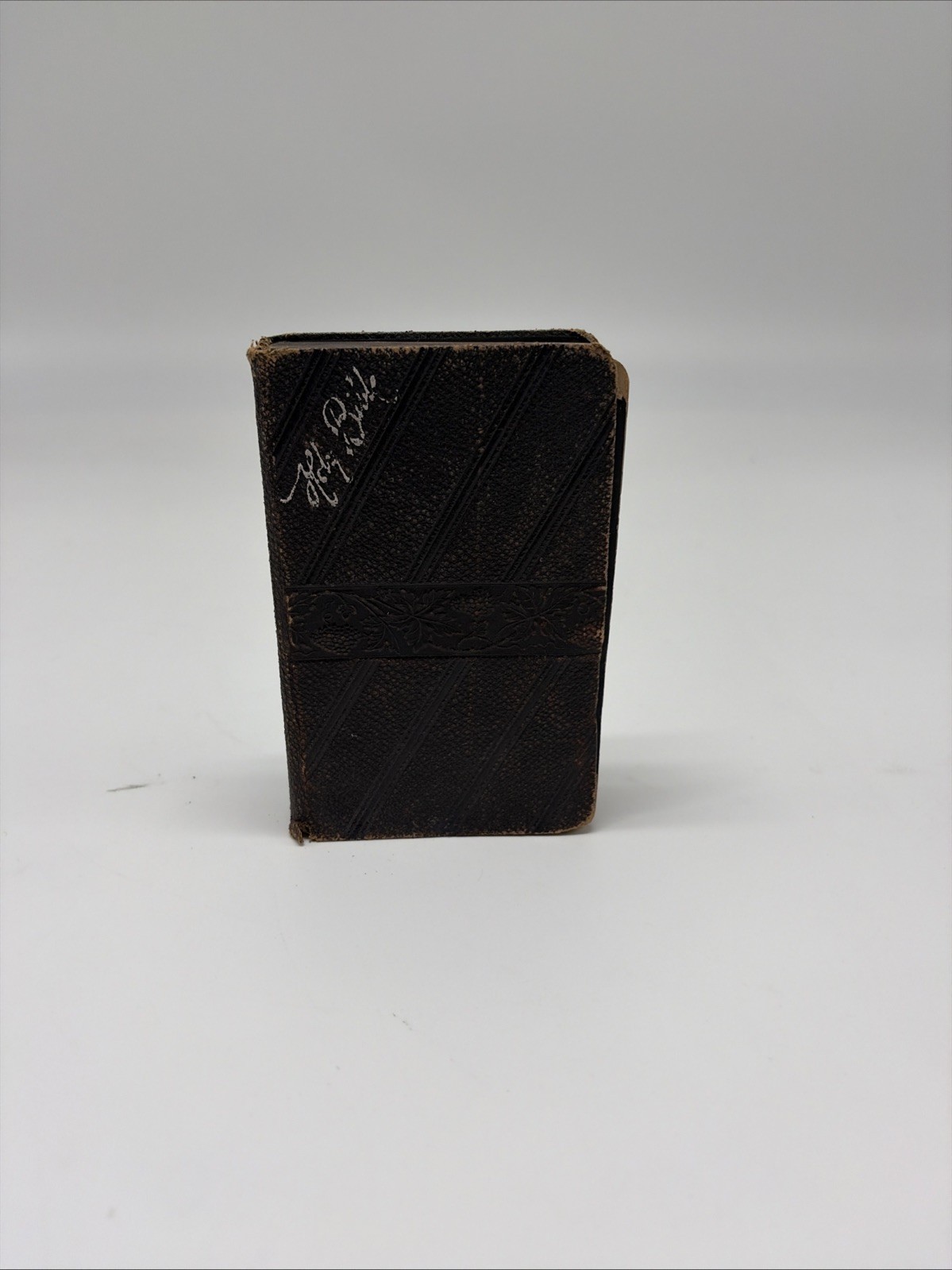 Antique Holy Bible KJV Cambridge James Pott & Co Pearl 24mo 1800s Pocket Bible