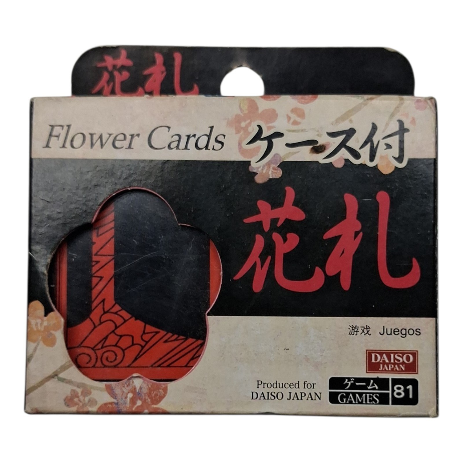 Daiso Japan Hanafuda Flower Cards Japanese Card Game