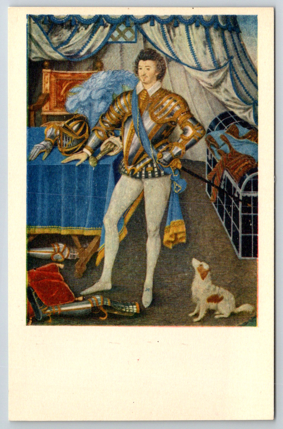 c1960s Sir Anthony Mildmay Cleveland Museum Art Postcard