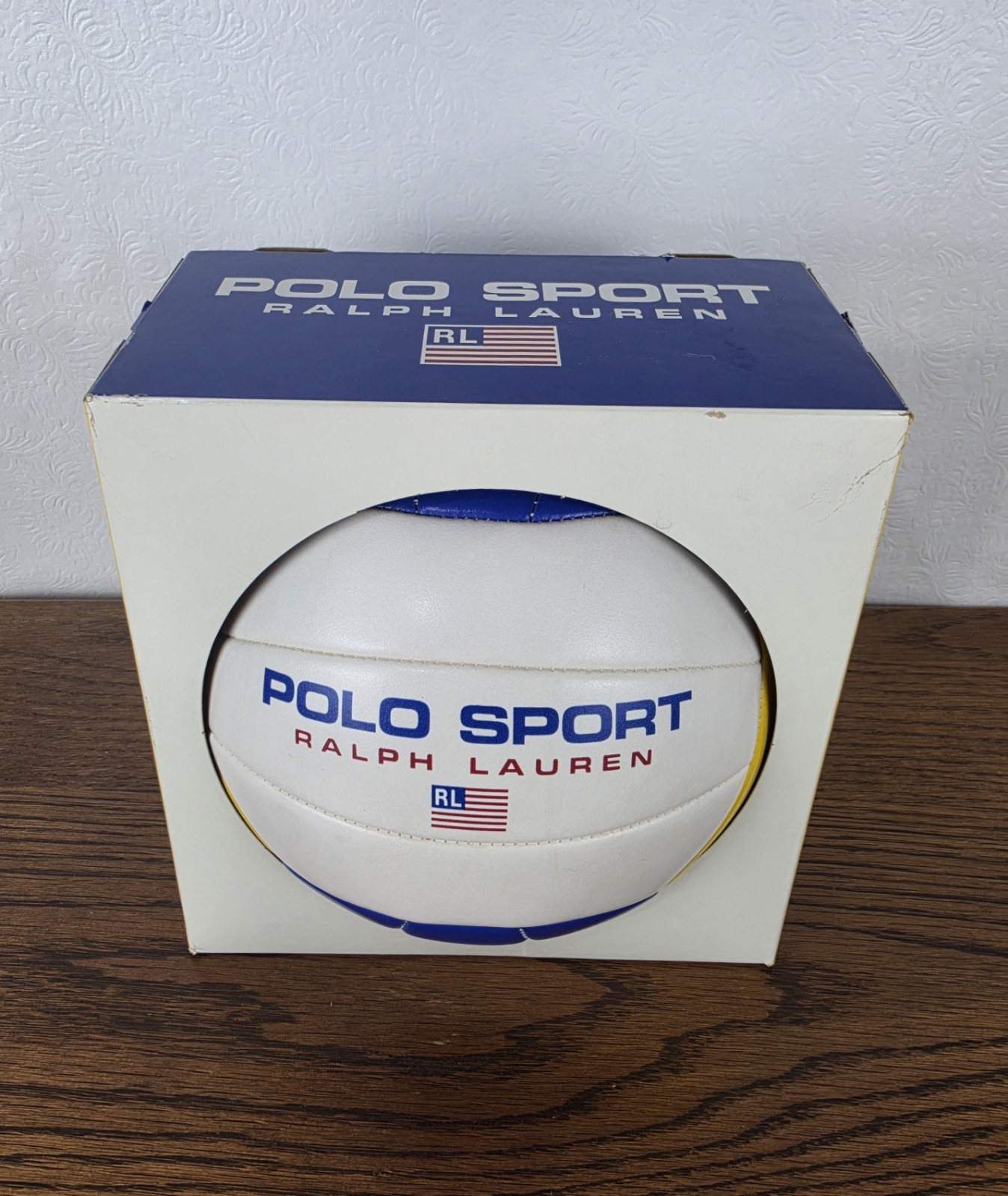 VTG '97 Polo Sport Ralph Lauren Rawlings Volleyball Fragrance Collectible In-Box