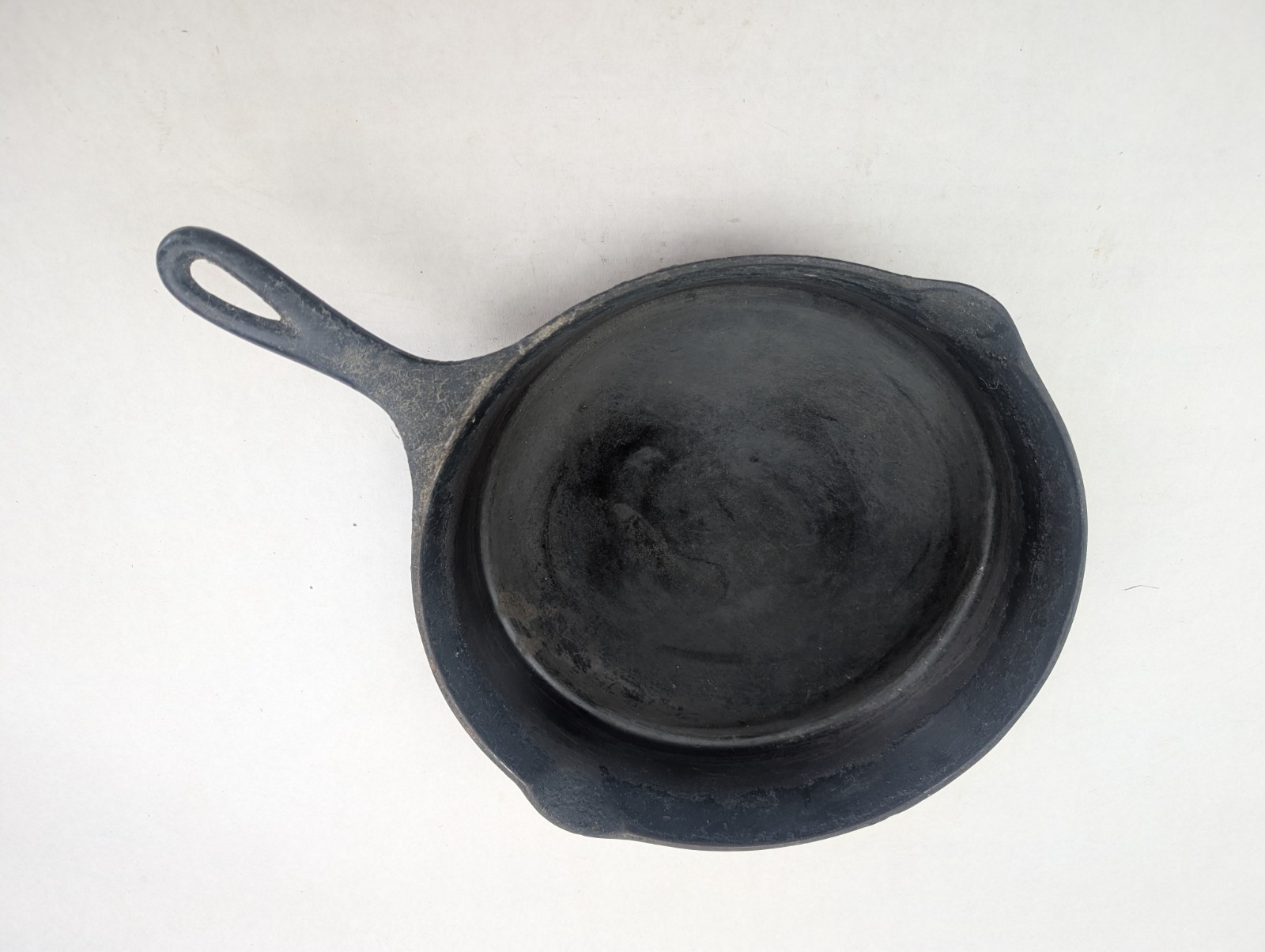 Wagner Sidney O  Cast Iron Skillet  Arc Straight  Logo - Heat Ring - For restore