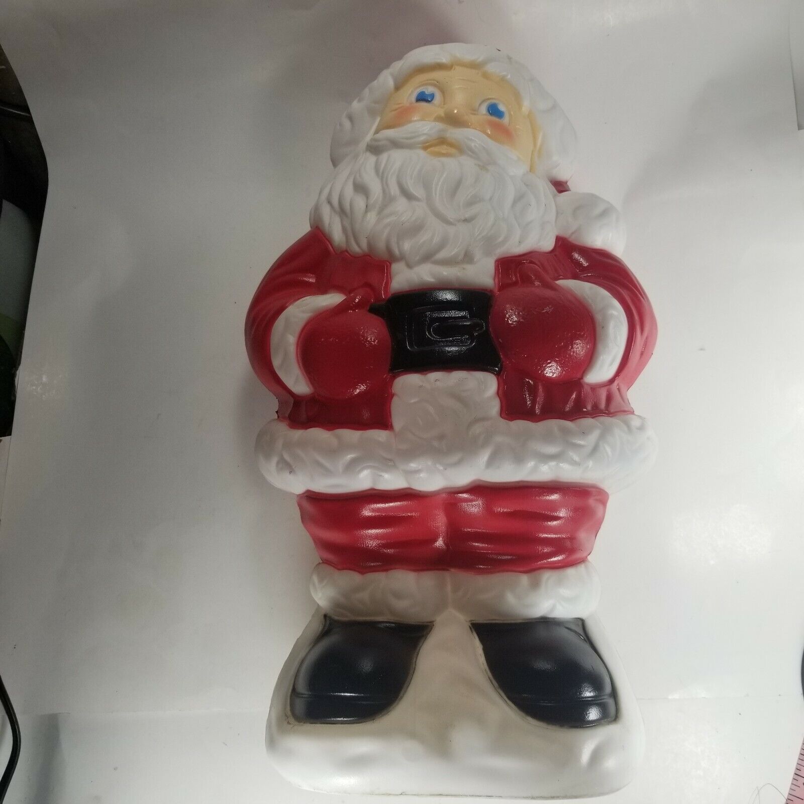 Vintage Blow Mold Santa Christmas Stand Up Standing 18\