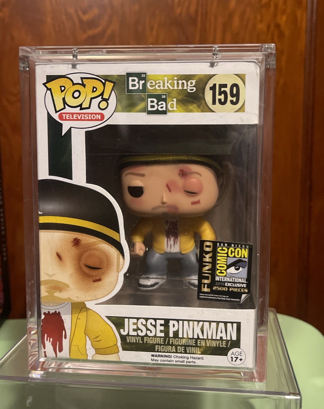 Funko Pop Breaking Bad Jesse Pinkman #159 SDCC  LE2500 —  RARE Grail Not Mint