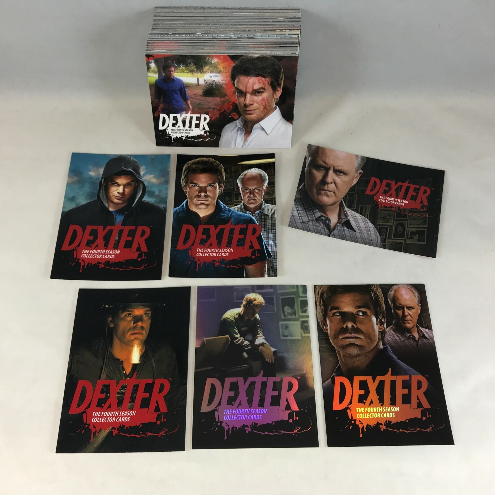 DEXTER SEASON 4 Breygent 2011 Complete Card Set MICHAEL C. HALL w/ 6 PROMO CARDS