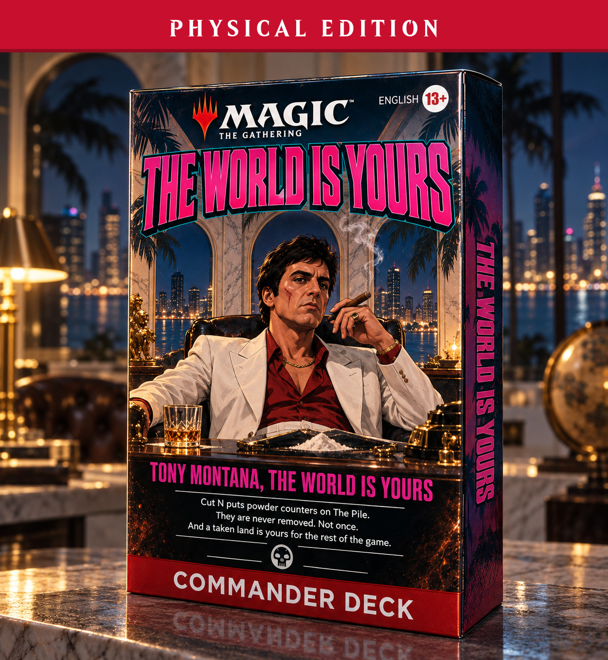 Scarface - Tony Montana, PRINTED 100 Card Commander Deck, MTG EDH
