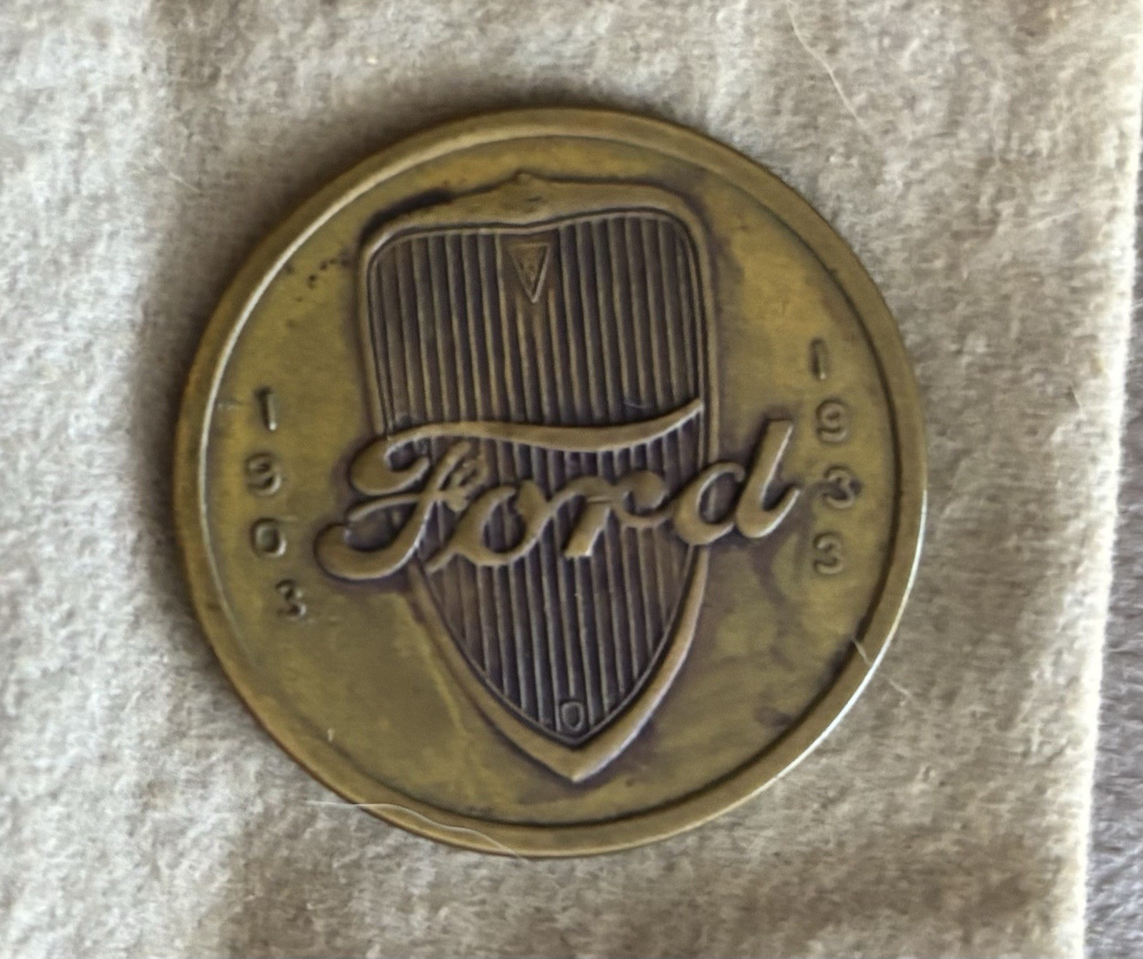 Ford 1903-1933 30 Years Of Progress Coin Token V8 Ford 1903-1933 30 Years Of Progress Coin Token V8