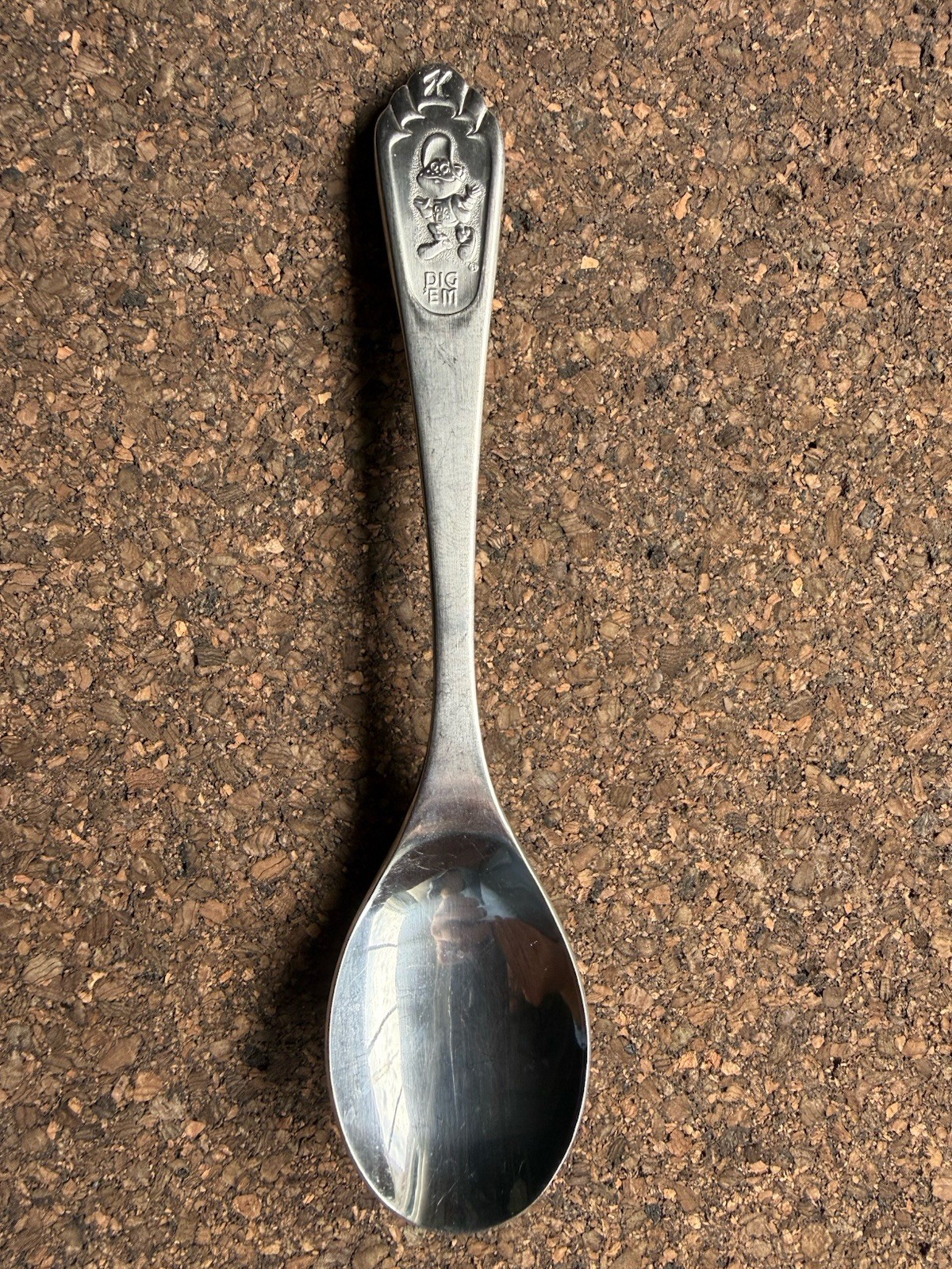 Vintage Promotional 1982 Kellogg Cereal Company DIG\'EM Spoon Made In Japan