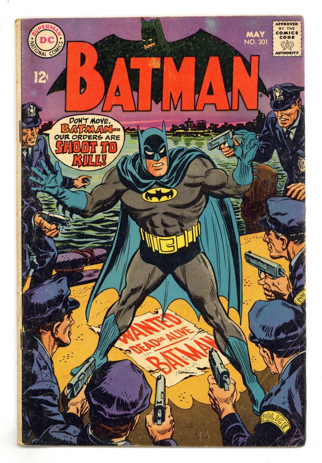 Batman #201 GD+ 2.5 1968
