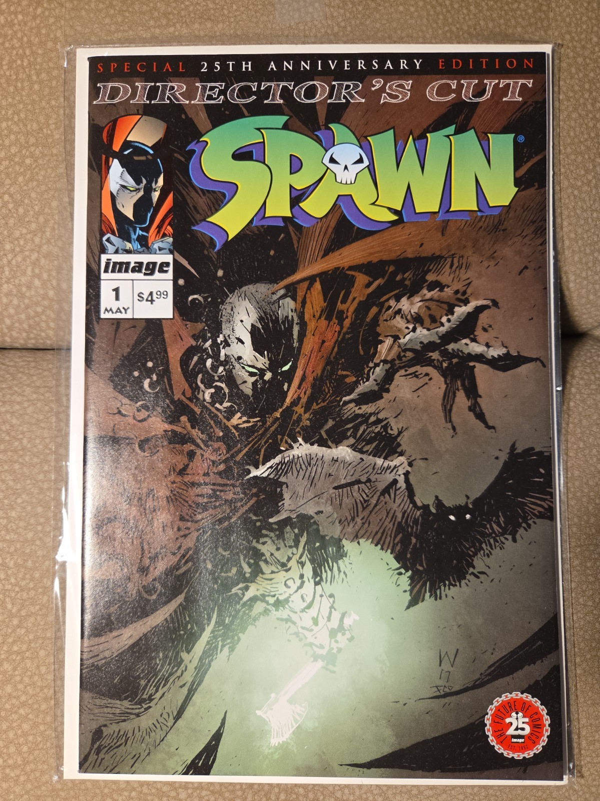 SPAWN DIRECTOR’S CUT #1 25th Anniversary Edition/Todd McFarlane 1st Print SPAWN DIRECTOR’S CUT #1 25th Anniversary Edition/Todd McFarlane 1st Print