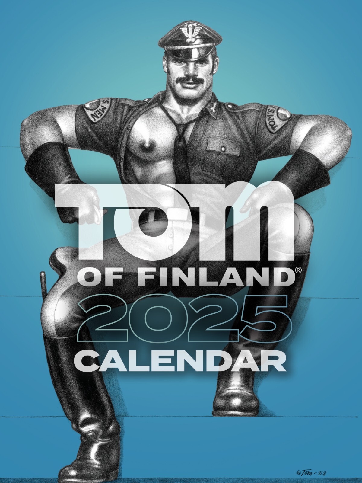 Tom of Finland 2025 Calendar (Official, Gay, Mens, Leather Pants)