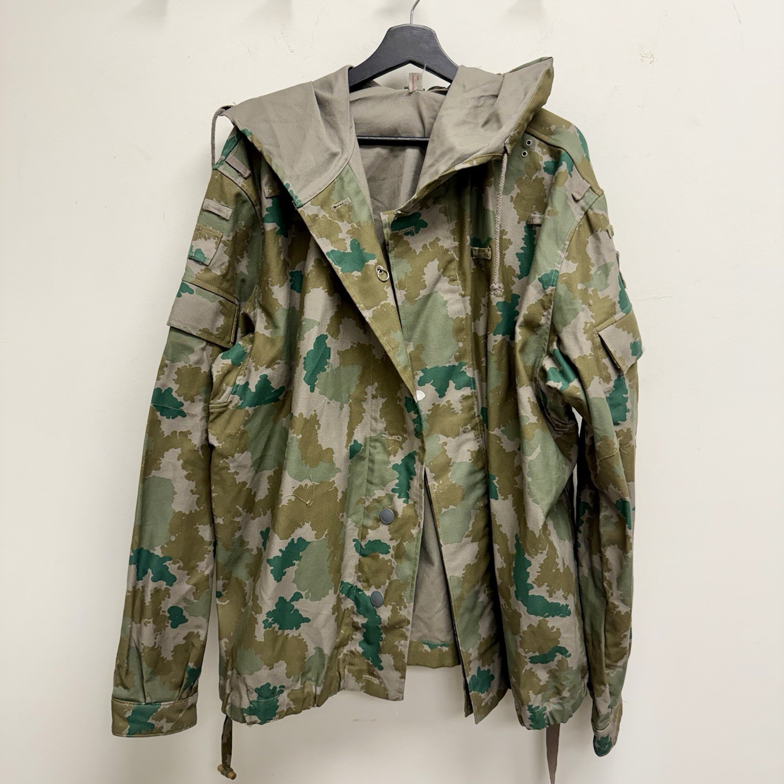 Original 1960s East German DDR Flächentarnmuster Camo Smock Deadstock Mint