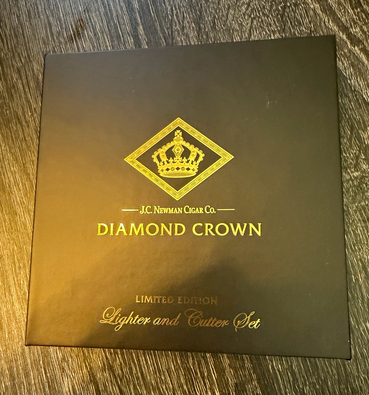 J.C. Newman Cigar Co. Diamond Crown Limited Edition Lighter & Cutter Set Box