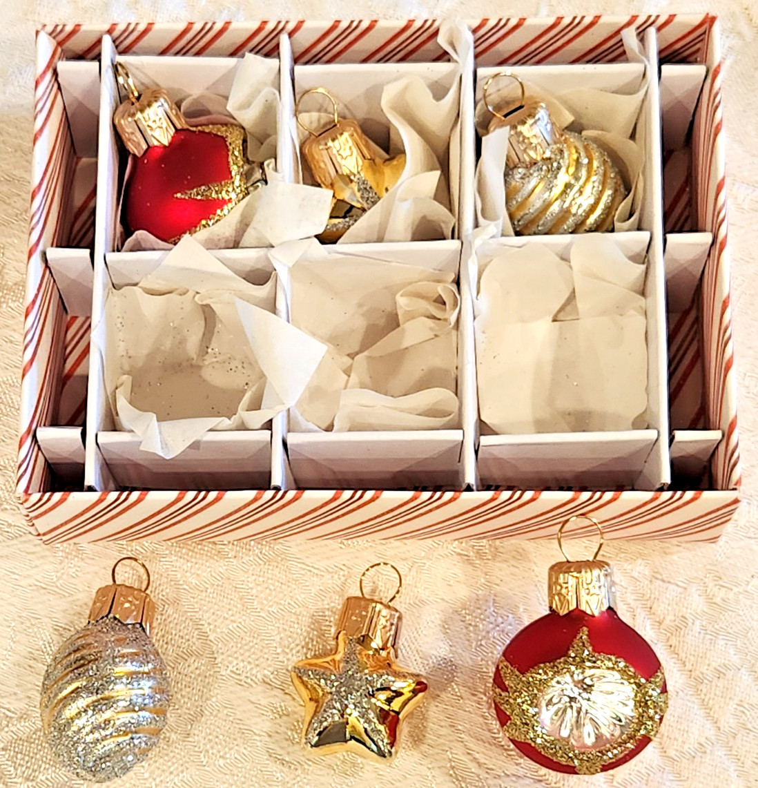 Hallmark Keepsake Miniature Christmas Tree Ornaments 2018 - Set of 6 - NIB
