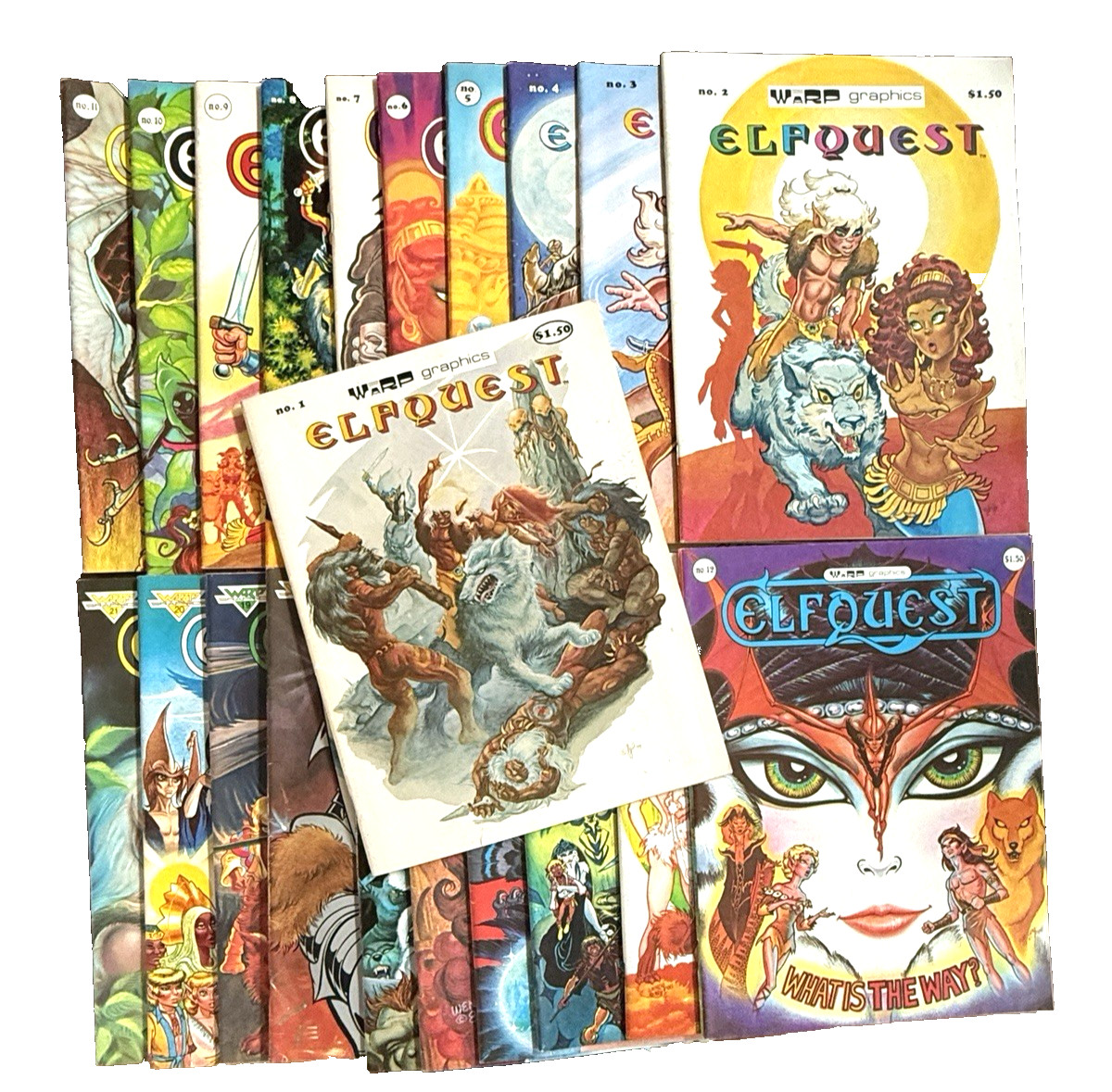 Elfquest #1-21 Complete Run - Wendy & Richard Pini Signed #1-17 - WaRP Graphics