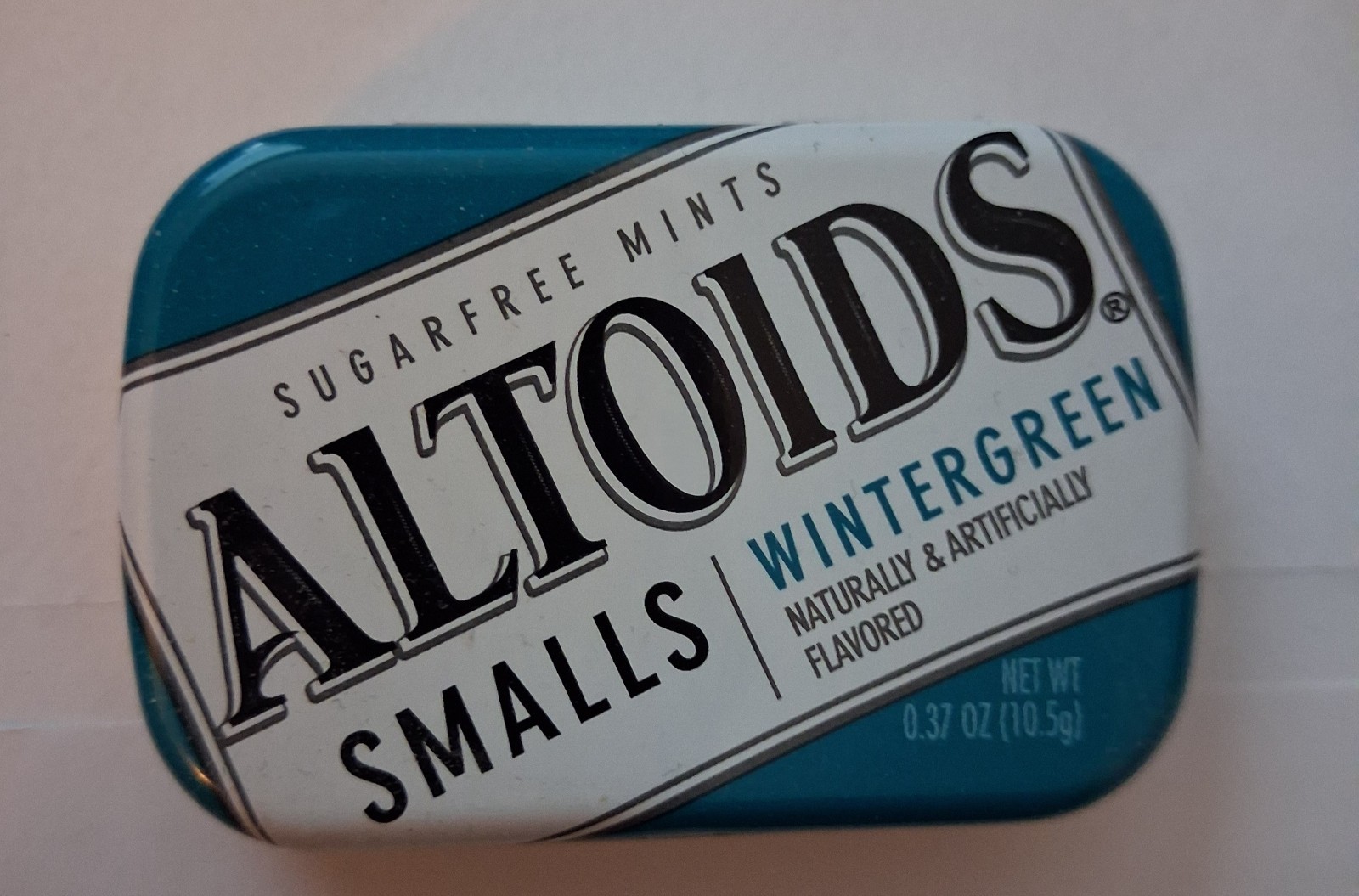 Altoids Smalls Mini - 1 tin -  empty tin Wintergreen m26