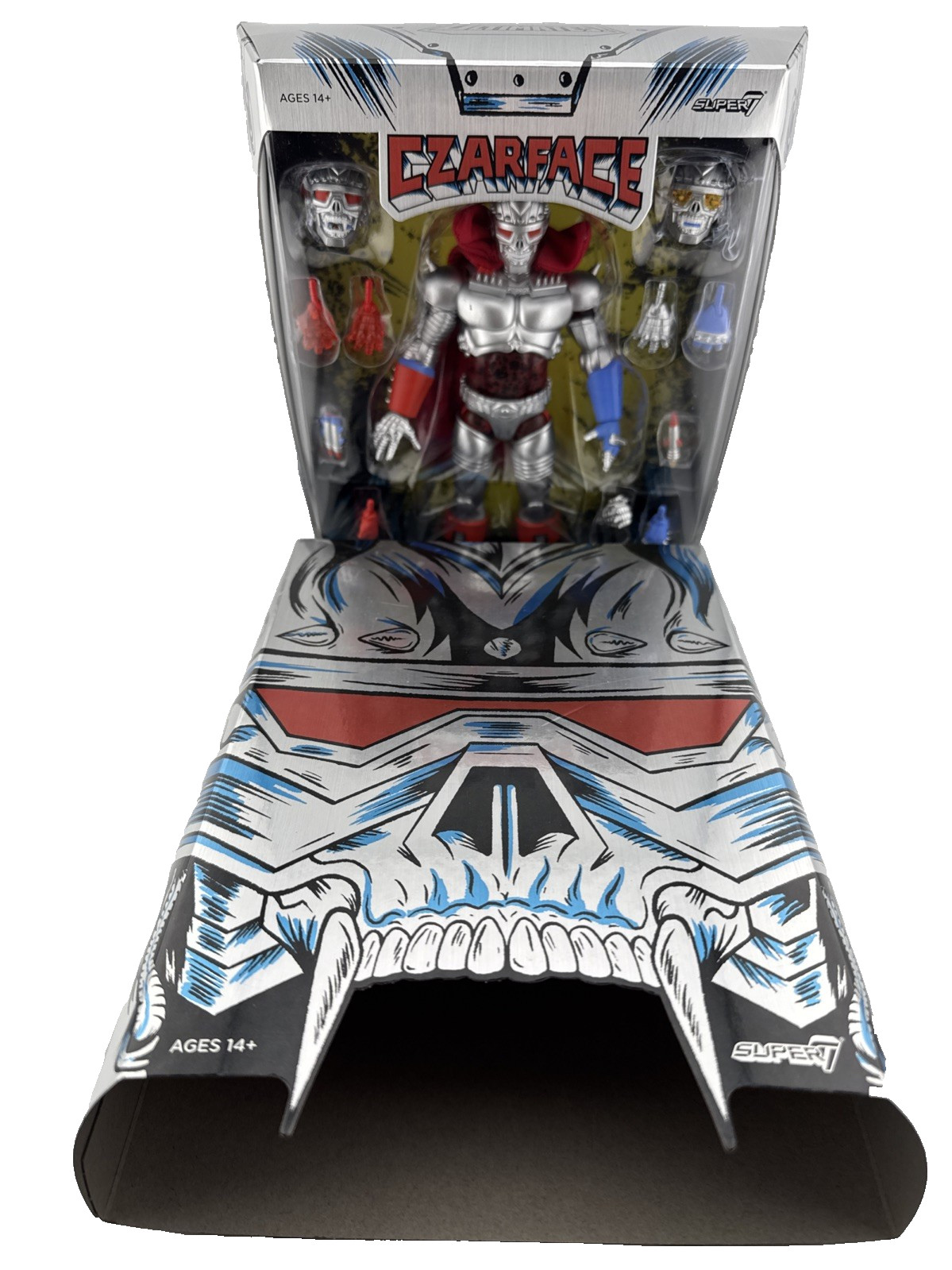 Super7 Ultimates Czarface 2023 7 Inch Figure New NIB with Accessories Super7 Ultimates Czarface 2023 7 Inch Figure New NIB with Accessories