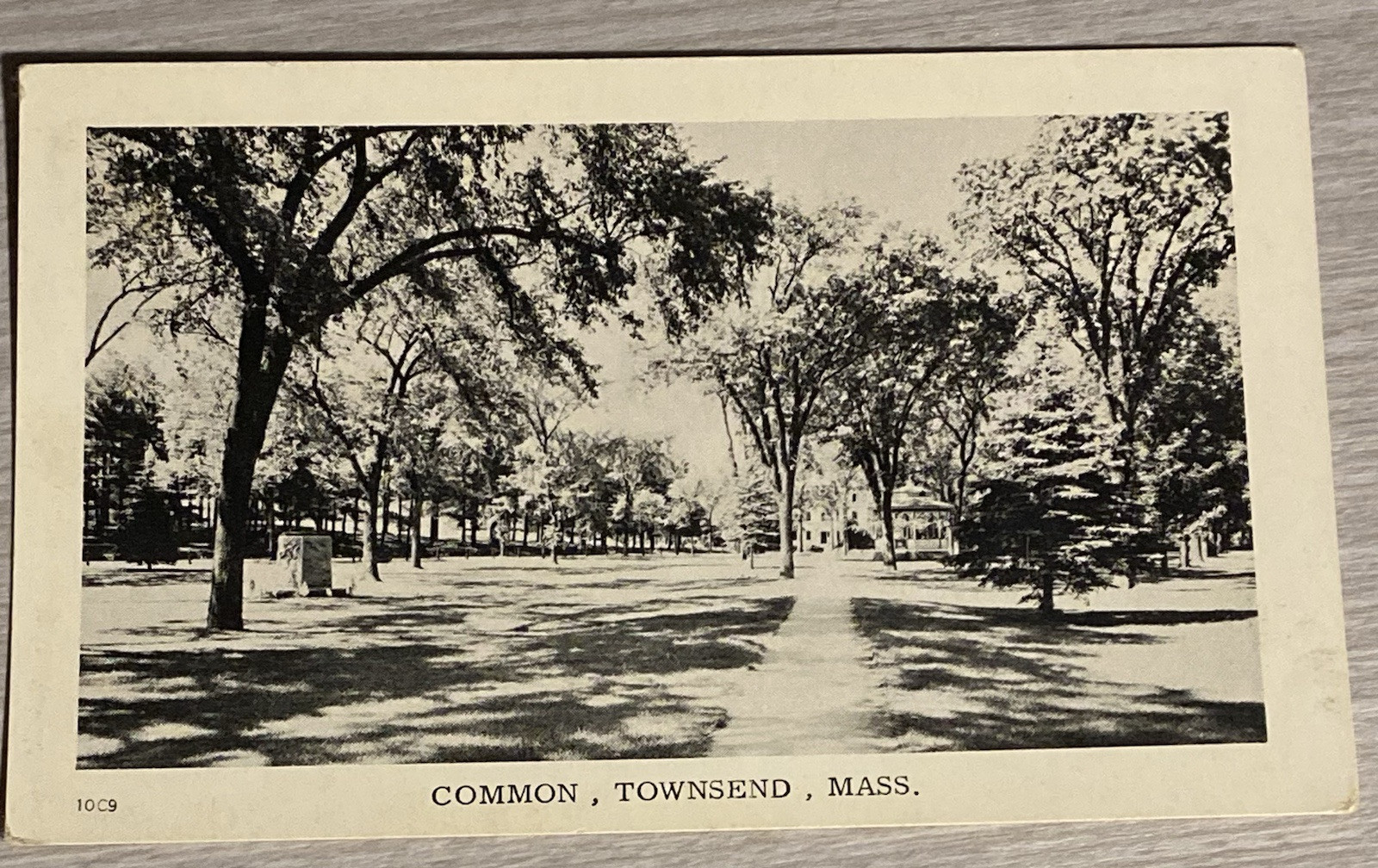 Postcard Common Townsend Massachusetts MA