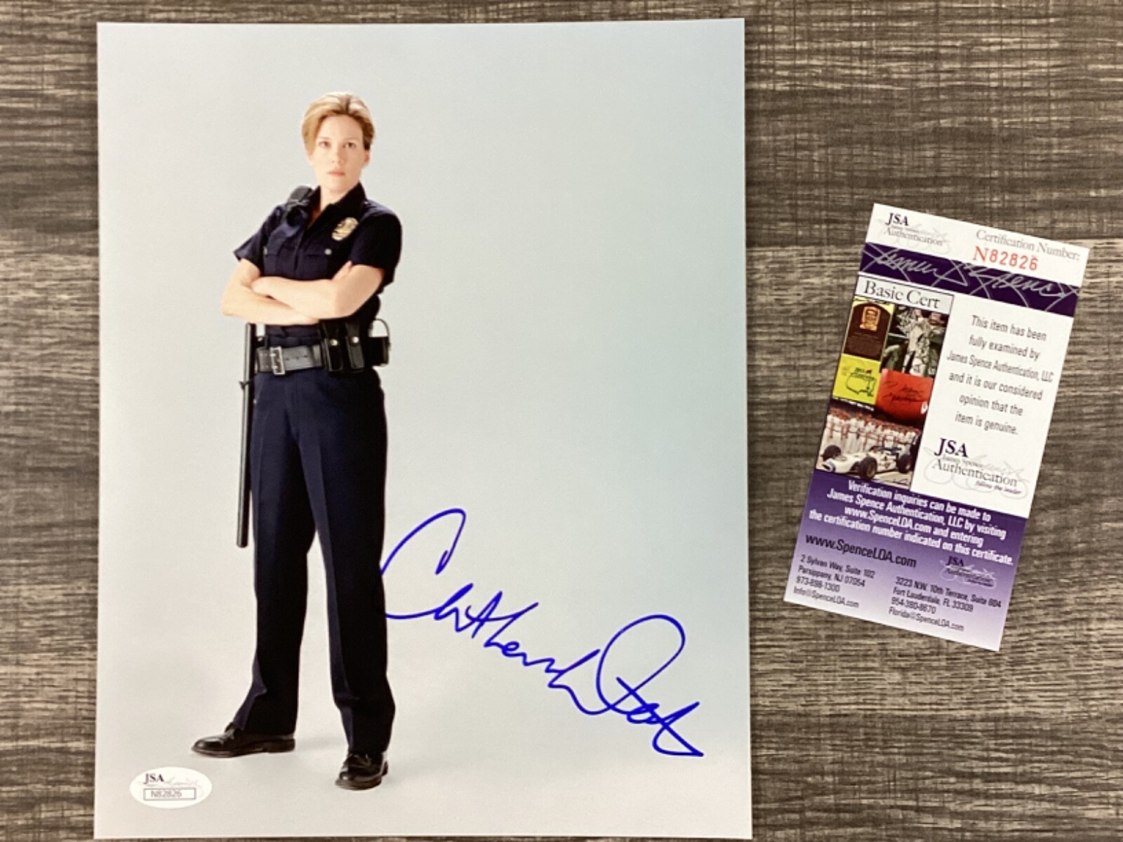 (SSG) CATHERINE DENT Signed 8X10 Color \