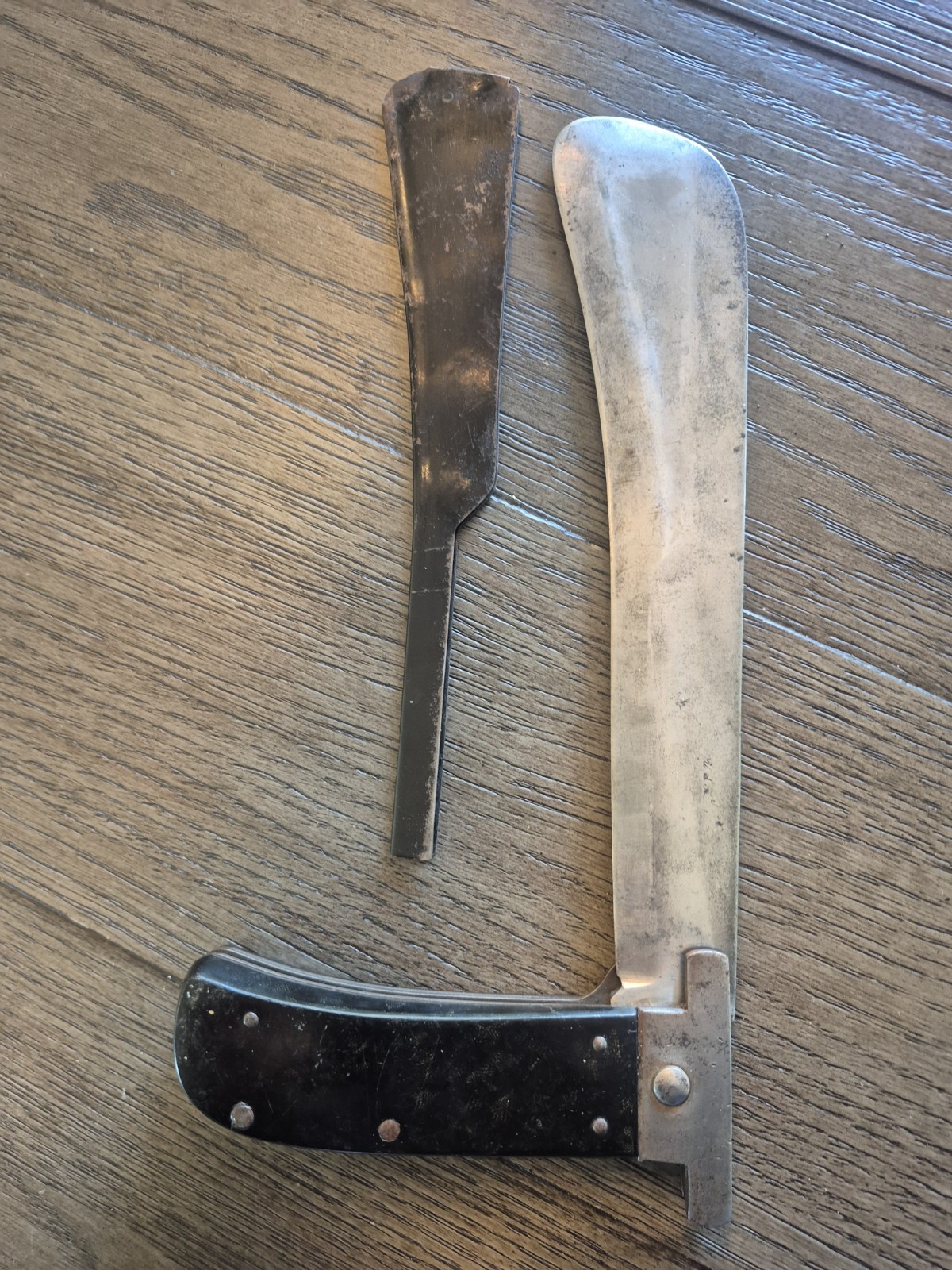 US WW2 WWII Vintage Camillus XX Folding Machete Fighting Knife