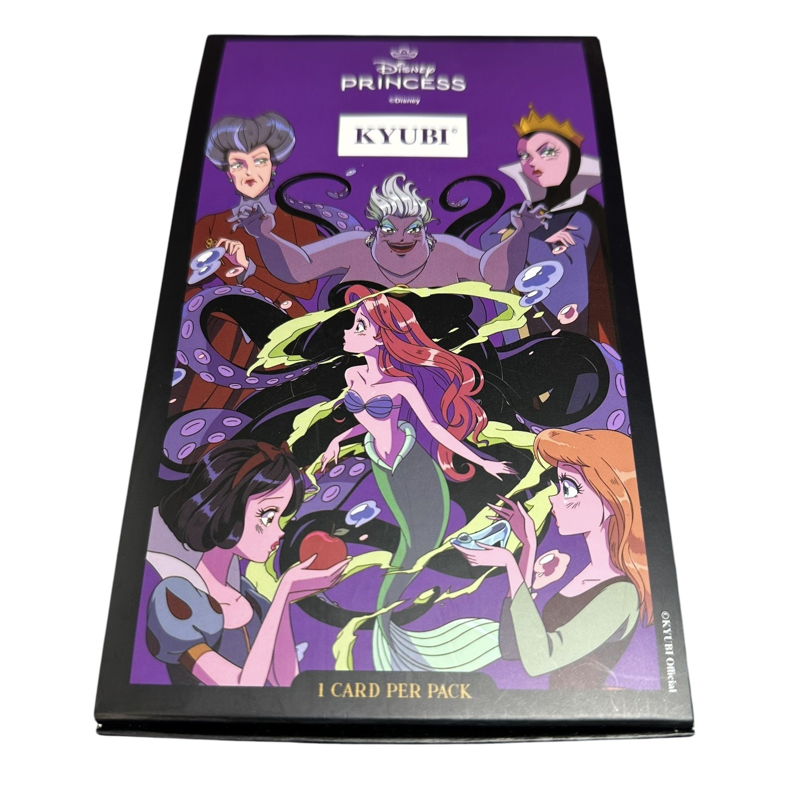 2024 Disney X Kyubi Princess Metal Collectible Card w/ Keyring Gold Card Cover