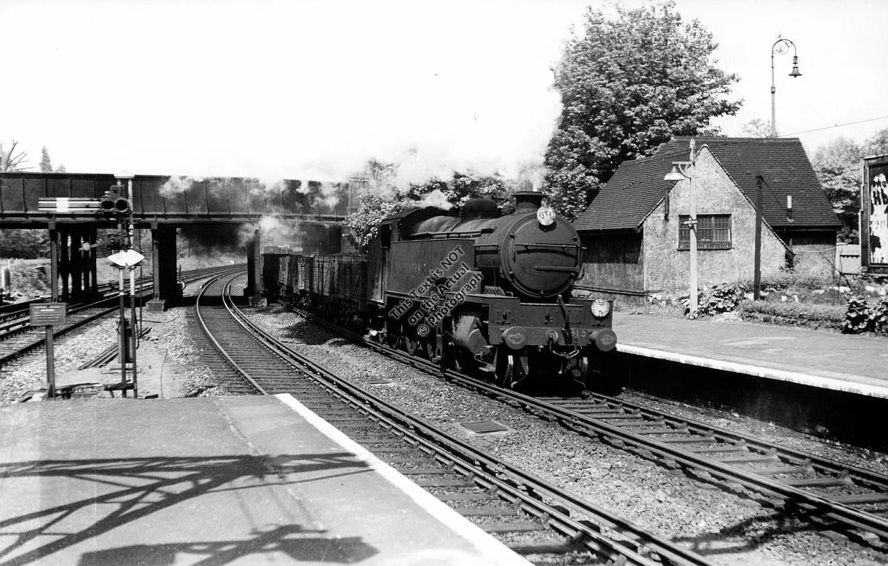 WANDSWORTH COMMON Train Station (London) 31915 LBSCR Railway Photograph #1671