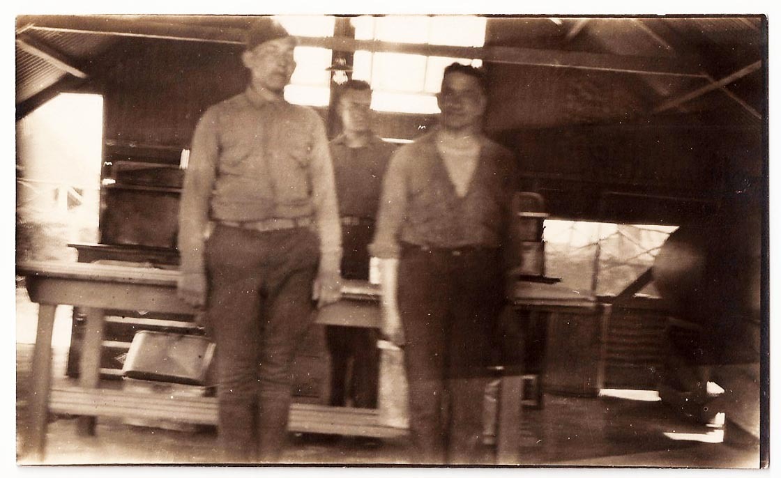 Military Men WWI Antique Vintage RPPC Postcard