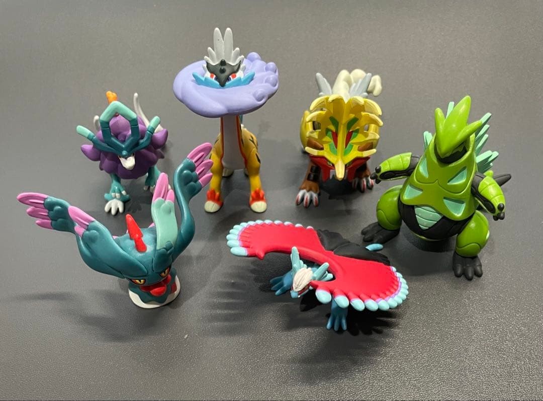 Pokemon Moncolle Figure Set 6 Pieces Collectible 15+