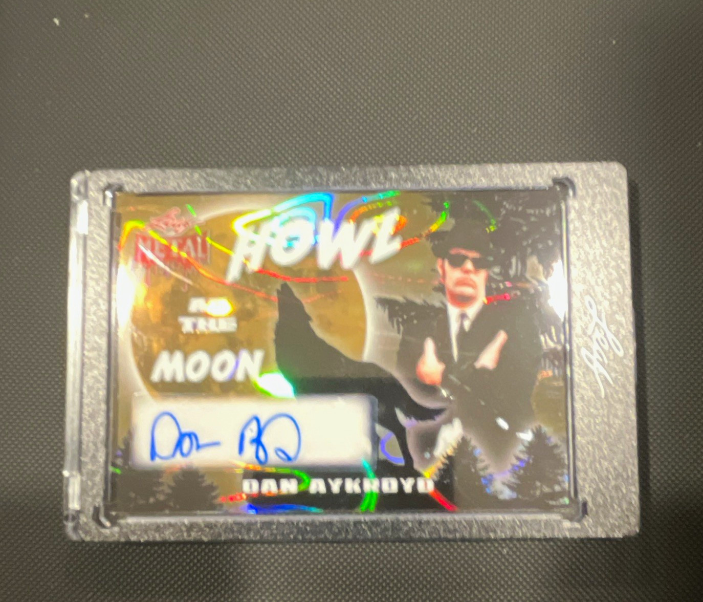2026 Leaf Pop Metal Howl at the Moon HM-DA1 Dan Aykroyd Auto 1/1 Blues Brothers