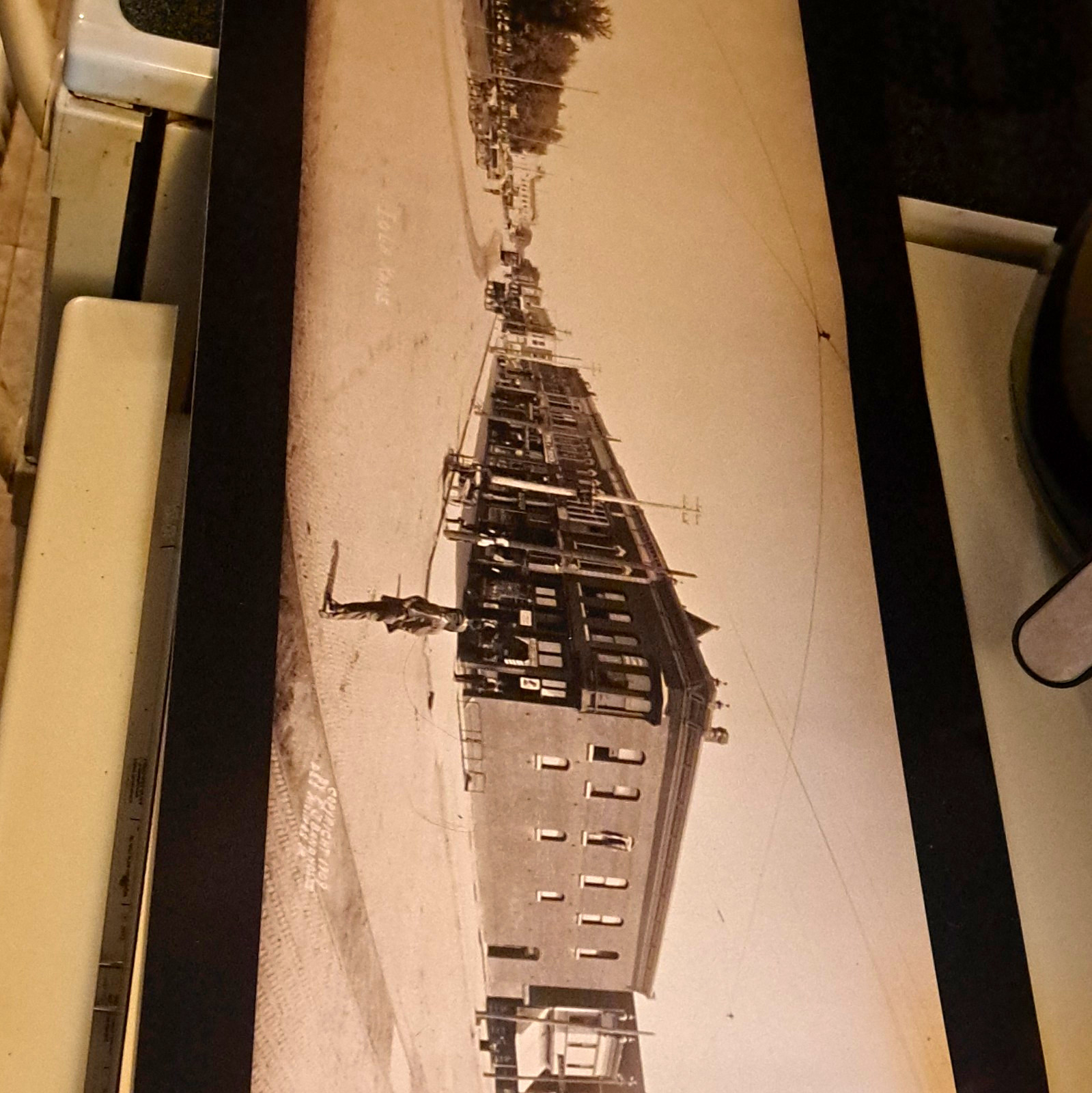 Iola Kansas Historic Downtown 1909 52 1/4 × 12 5/8. Library of Congress Photo