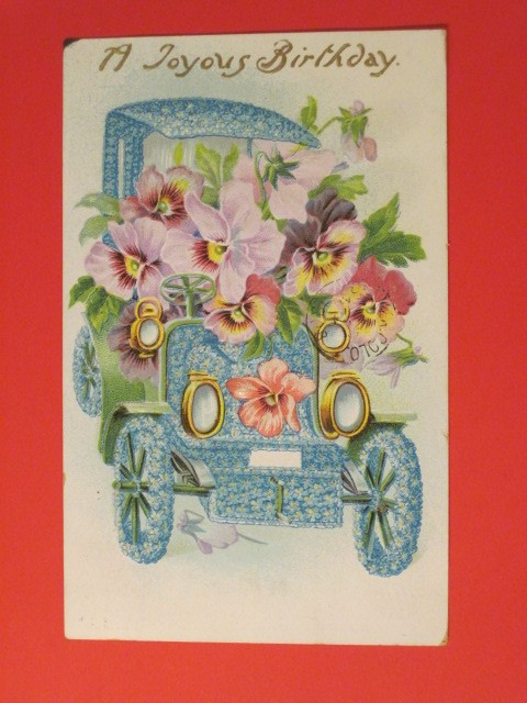 1908 Embossed Postcard - \