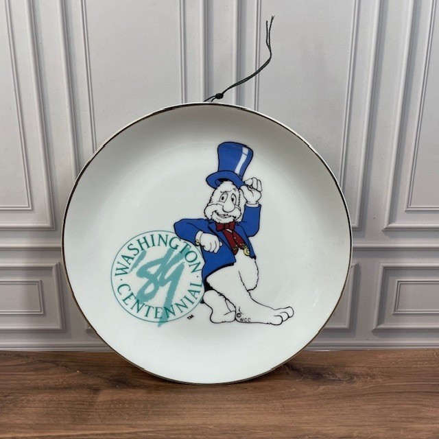 Washington Centennial 1889 1989 Decorative Collector Plate Souvenir