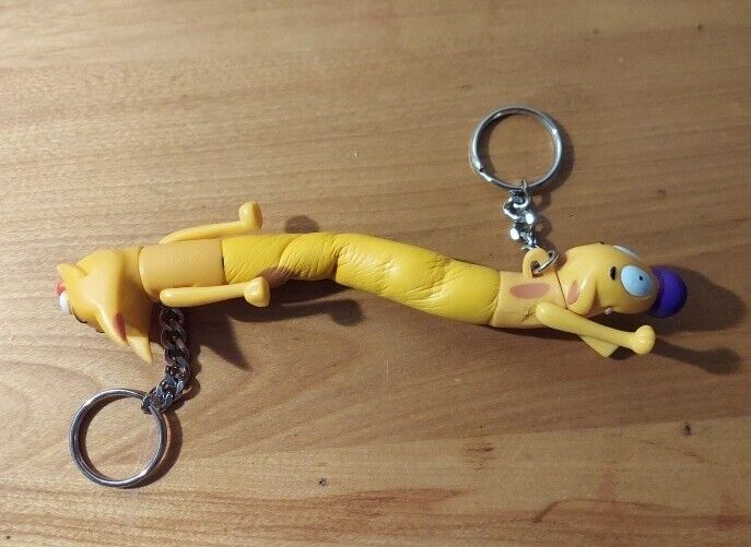 Nickelodeon Catdog Vintage Keychain