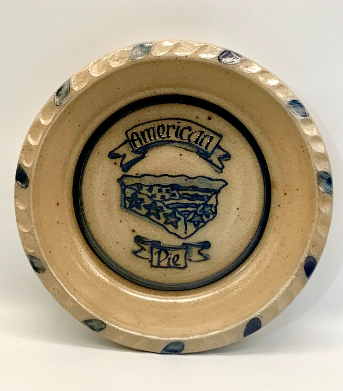 1991 Rowe Pottery Salt Glaze 
